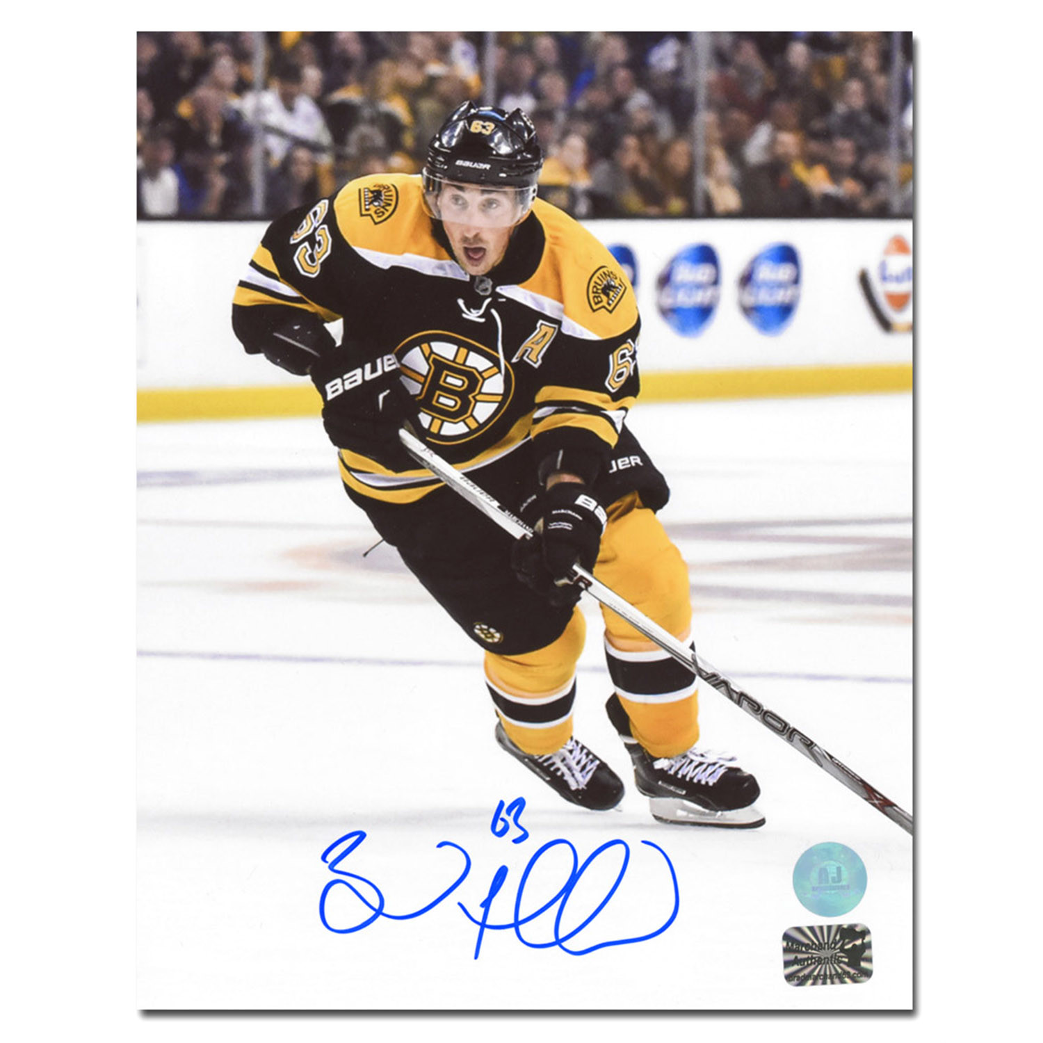 Brad Marchand Boston Bruins Signed 8x10 Photo Red Sox Fenway Park