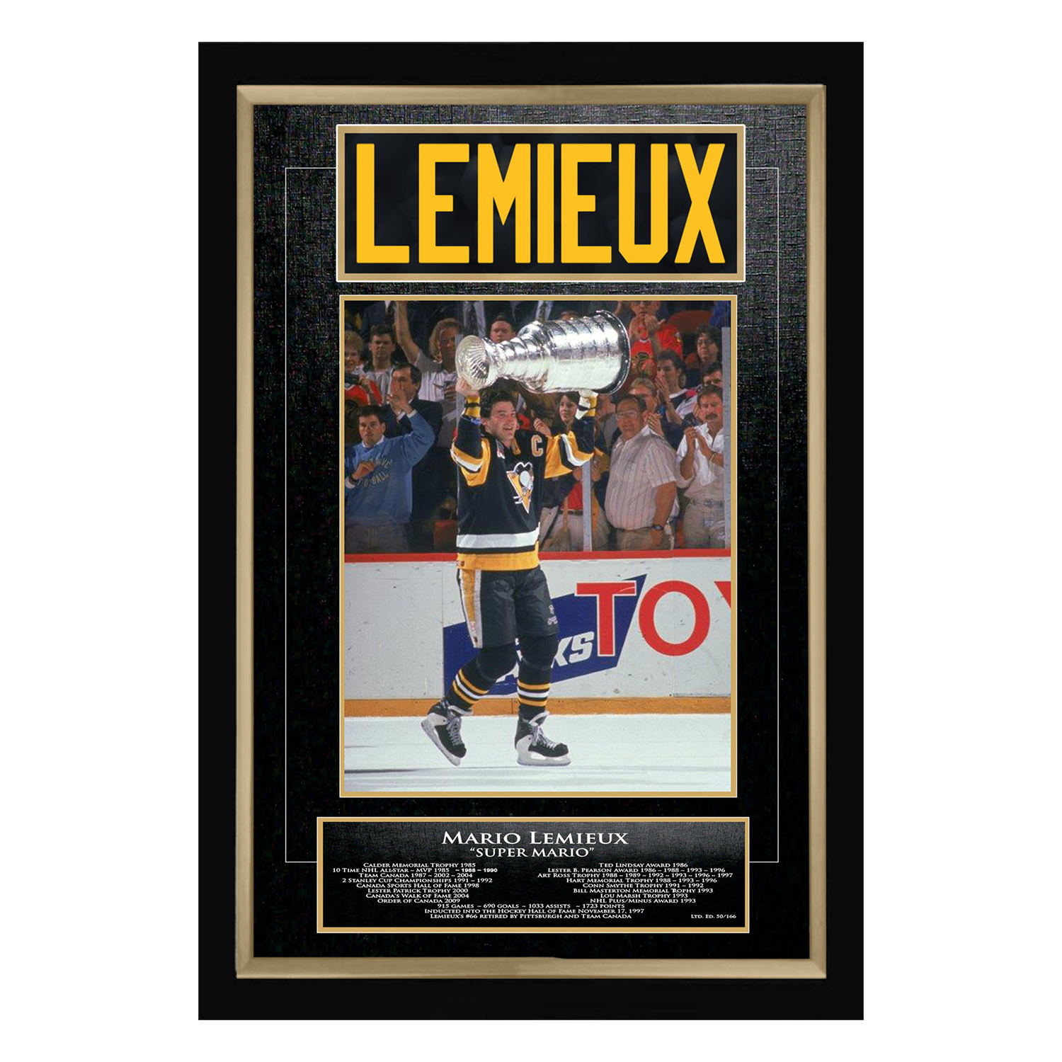 Mario Lemieux  Autographed Hockey Memorabilia & NHL Merchandise