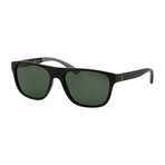 Polo // Men's PH4131-52849A Polarized Sunglasses // Black + Gray