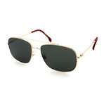 Men's 182FS-063 Aviator Sunglasses // Gold + Gray