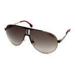 Carrera // Men's 1005S-2M2 Polarized Sunglasses // Gold + Black + Red