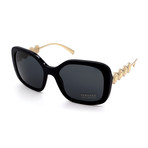 Versace // Women's GV4375-GB1/87 Sunglasses // Black + Gray