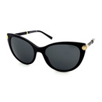 Versace // Women's GV4364Q-GB1/87 Sunglasses // Black + Gray