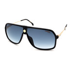 Men's 1019S-2M2 Sunglasses // Black + Gold + Blue