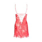 Silk Baby Doll // Coral (XS)