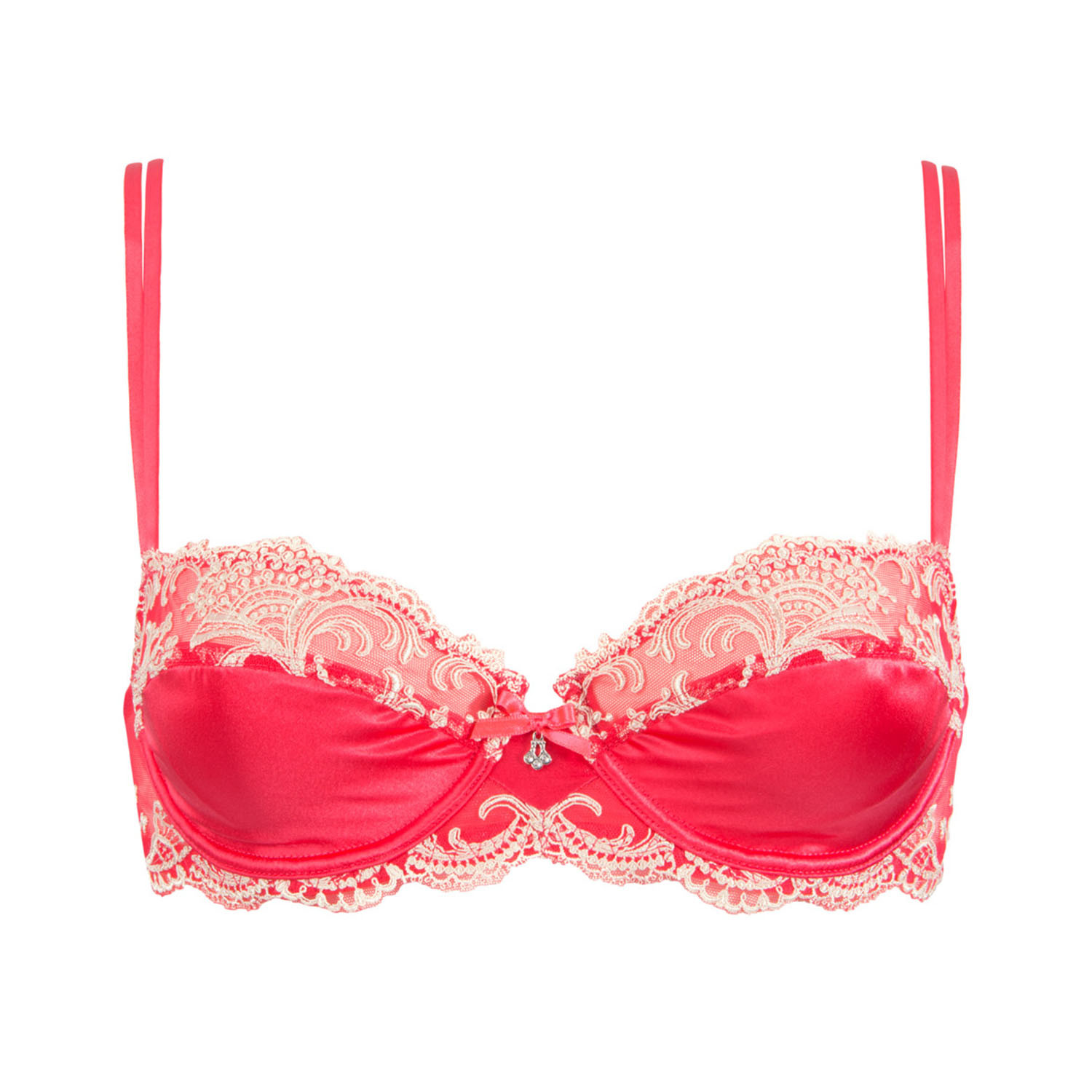 Demi Cup Bra // Coral (36D) - Lise Charmel - Touch of Modern