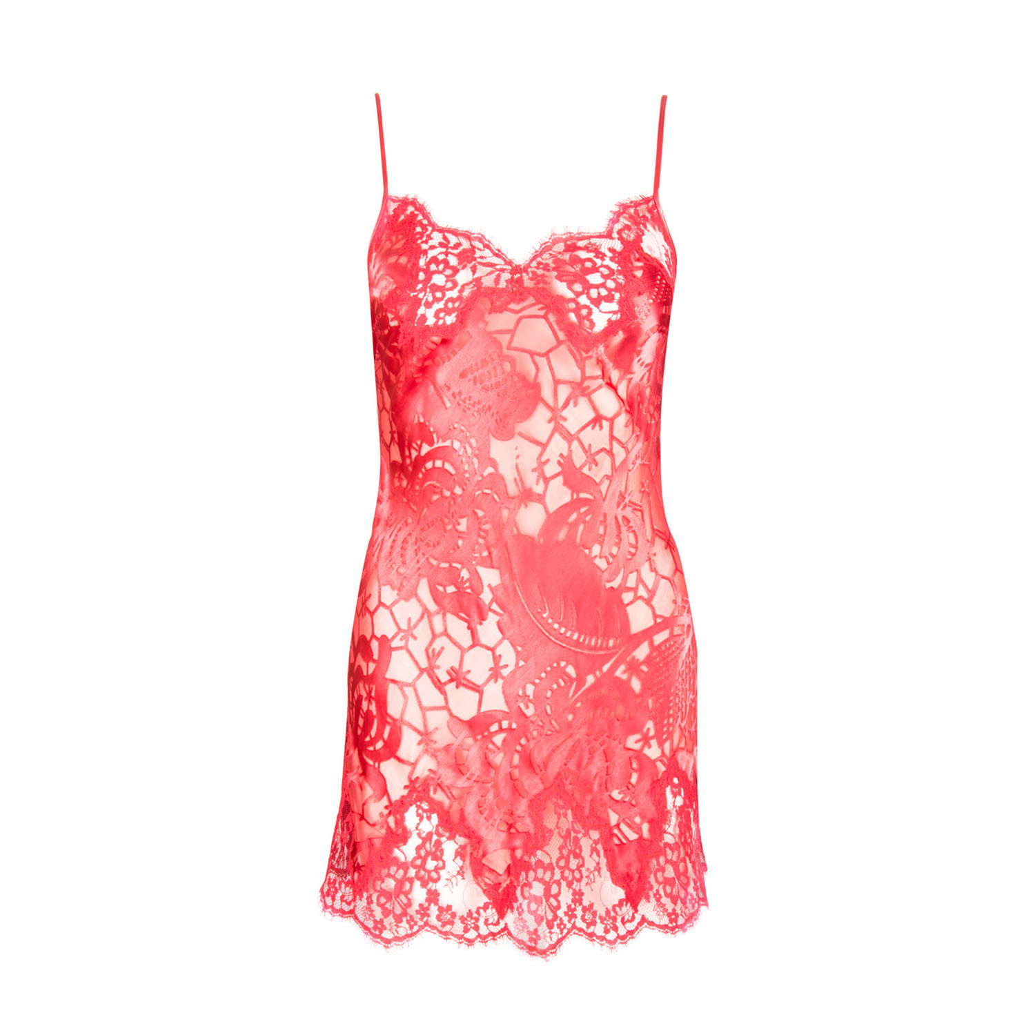 Silk Baby Doll // Coral (XL) - Lise Charmel - Touch of Modern