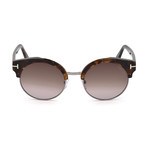 Women's Alissa Sunglasses // Tortoise + Brown Gradient