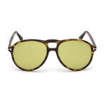 Men's Lennon Sunglasses V.I // Havana + Green