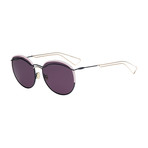 Women's Dioround Sunglasses // Blue + Dark Purple