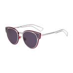 Women's DIORSCULPT-0R7U-C6 Sunglasses // Lilac + Dark Purple