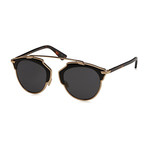 Women's SOREAL-L-P7P48-Y1 Sunglasses // Gold Havana + Gray