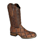 Rodeo Square Boot // Cognac (US: 8.5EE)
