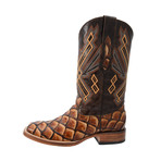 Rodeo Square Boot Piraruccu Print // Shedron (US: 10.5EE)