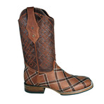 Rodeo Square Boot // Cognac (US: 7EE)