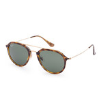 Unisex Classic Sunglasses // 50mm // Light Havana Frame