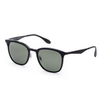 Unisex RB4278-62829A51 Polarized Sunglasses // Black + Matte Black + Bronze Polar Mirror Gold