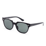 Unisex Meteor Sunglasses // 45mm // Black + Green
