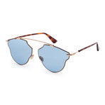 Women's SOREALPOPS-0DDB-59AP Sunglasses // Gold Copper + Blue