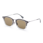 Men's FF-M0045-S-03U5-QT Sunglasses // Gray + Green