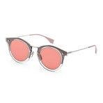 Men's Fashion Sunglasses // 47mm // Gray + Red Frame
