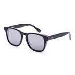 Men's Fashion Sunglasses // 52mm // Black + Red Frame
