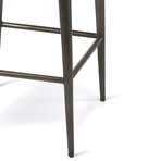 Stefano Leather Bar Stool