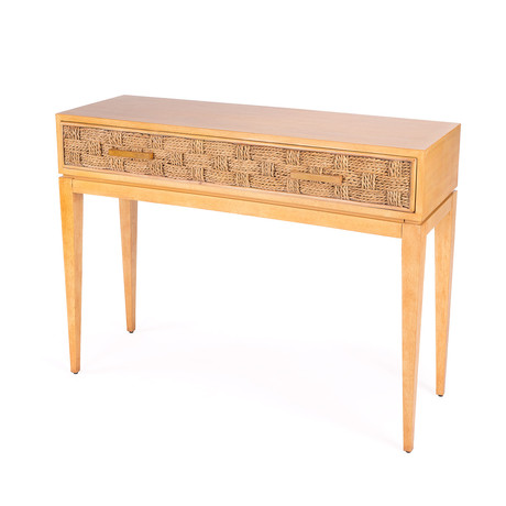 Agadir Light Wood Console Table