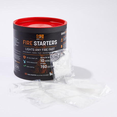 All-Purpose Waterproof Fire Starters // 50 Fire Starters