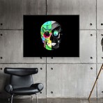 Fractal Skull (24"W x 18"H x 0.75"D)