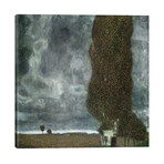 Approaching Thunderstorm (The Large Poplar II), 1903 // Gustav Klimt (26"W x 26"H x 1.5"D)