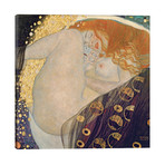 Danae, 1907-08 // Gustav Klimt (26"W x 26"H x 1.5"D)