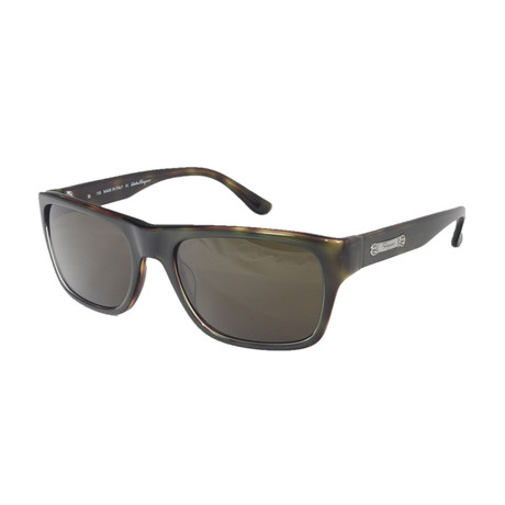 Unisex SF616S-316 Sunglasses // Green Tortoise
