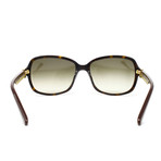 Women's SF606S-214 Sunglasses // Tortoise + Gold