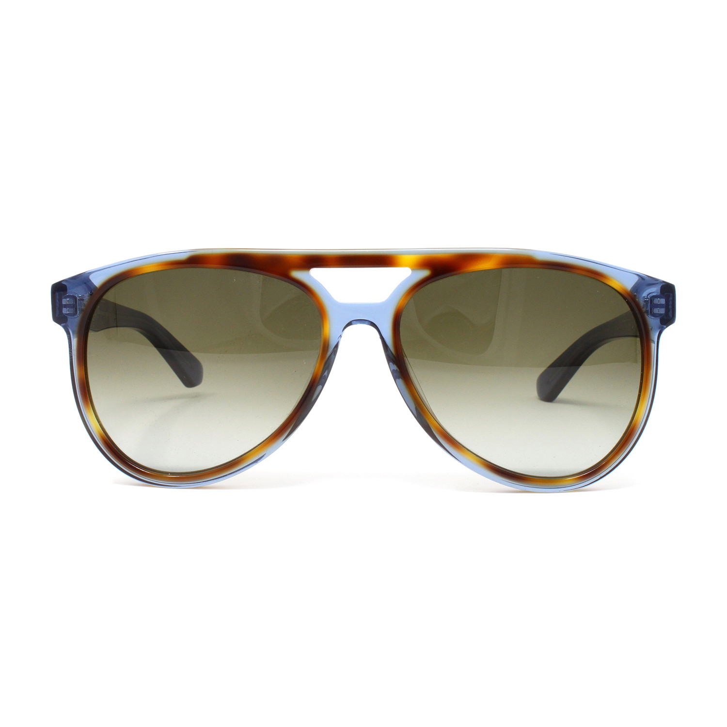 Men's Sunglasses // 57mm // Havana + Blue - Salvatore Ferragamo - Touch ...