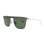 Men's SF187S-339 Sunglasses // Green + Gray