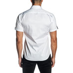 Cain Short Sleeve Shirt // White (M)