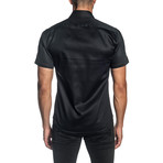 Jared Lang // Capri Short Sleeve Shirt // Black (L)