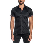 Jared Lang // Leo Short Sleeve Shirt // Black (XL)