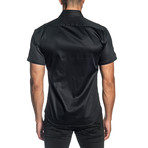Jared Lang // Max Short Sleeve Shirt // Black (XL)