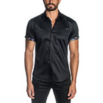 Jared Lang // Max Short Sleeve Shirt // Black (XL)