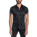 Jared Lang // Capri Short Sleeve Shirt // Black (2XL)