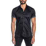Ben Short Sleeve Shirt // Black (M)