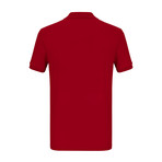 Olivier Short Sleeve Polo Shirt // Red (S)