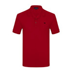 Olivier Short Sleeve Polo Shirt // Red (XL)