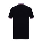 Jax Short Sleeve Polo Shirt // Navy (M)