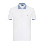 Max Short Sleeve Polo Shirt // White (L)
