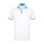 Pedro Short Sleeve Polo Shirt // White (M)