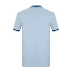 Layton Short Sleeve Polo Shirt // Light Blue (L)