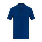 Armando Short Sleeve Polo Shirt // Sax (3XL)